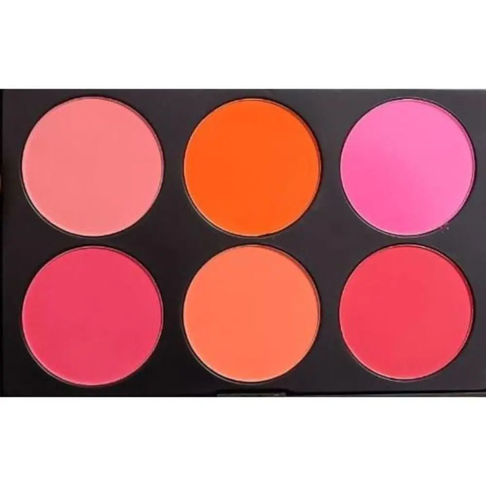 DE'LANCI 6 COLORS OF BLUSH PALETTE