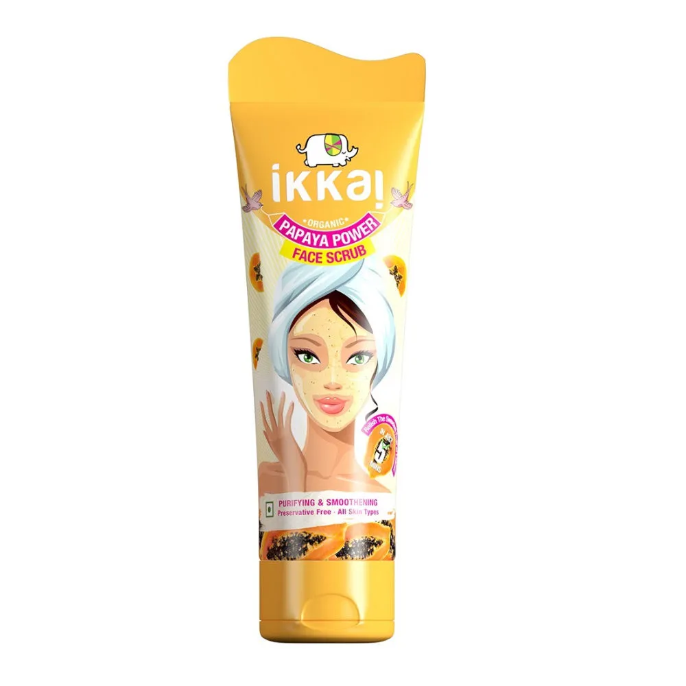 Ikkai by Lotus Herbals Organic Papaya Power Face Scrub