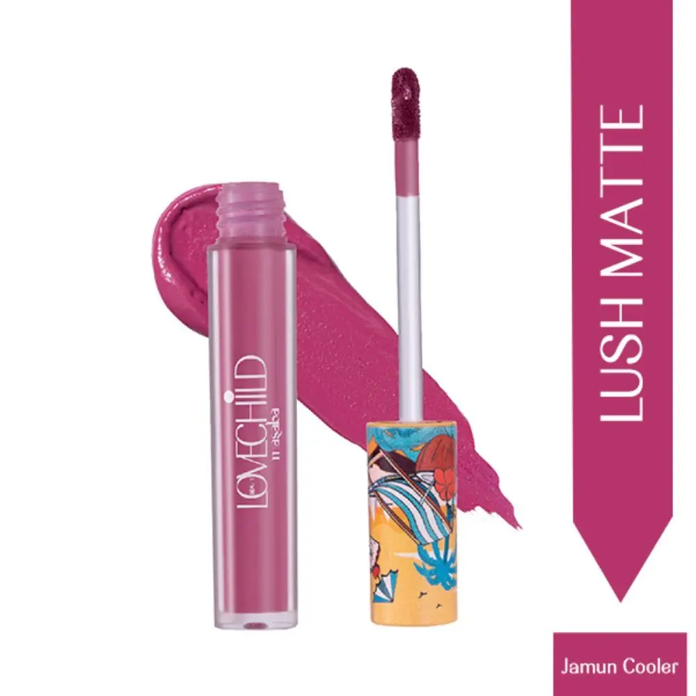 LoveChild Masaba Jamun Cooler Super Hydrating & Buttery Plum Lip Creme