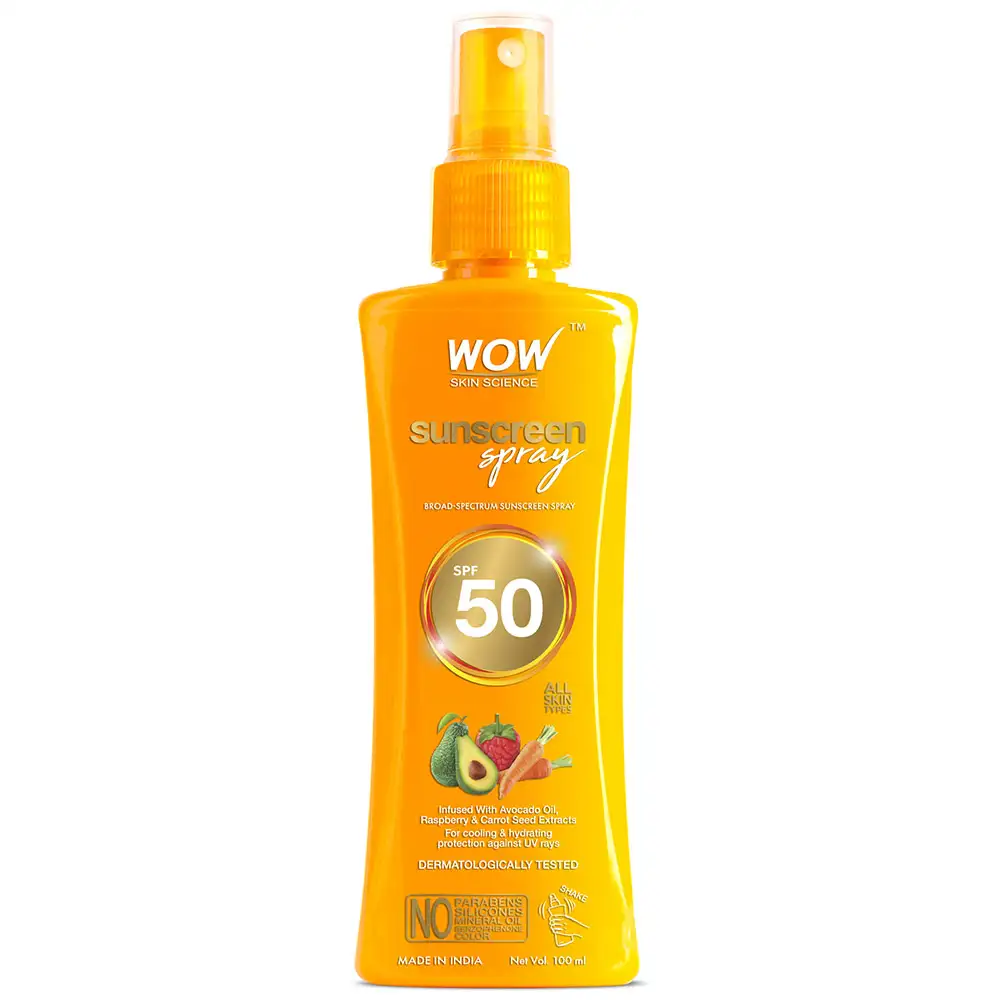 WOW Skin Science Sunscreen Spray,  100 ml  SPF 50