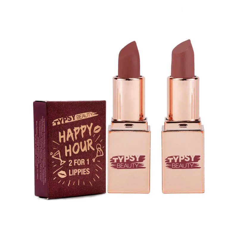 Typsy Beauty Happy Hour 2 For 1 Lippies - Brown