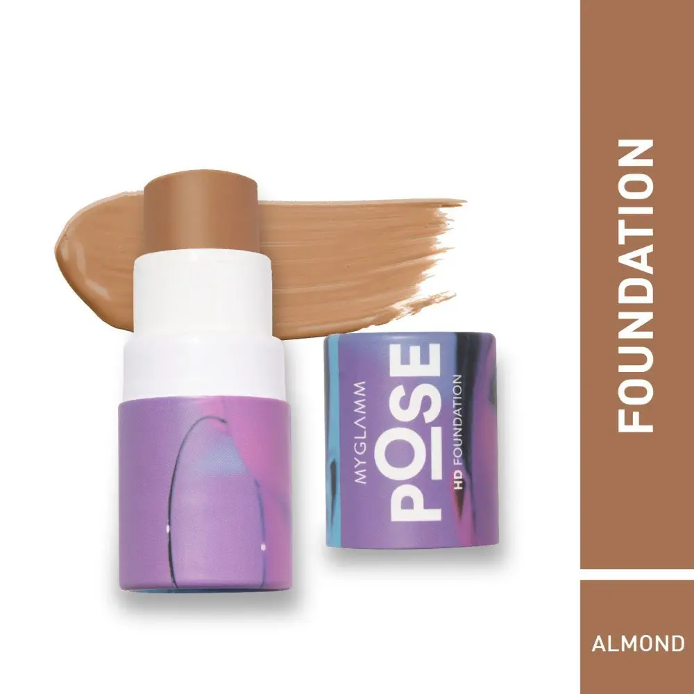 MyGlamm POSE HD Foundation Stick-Almond (5 g)