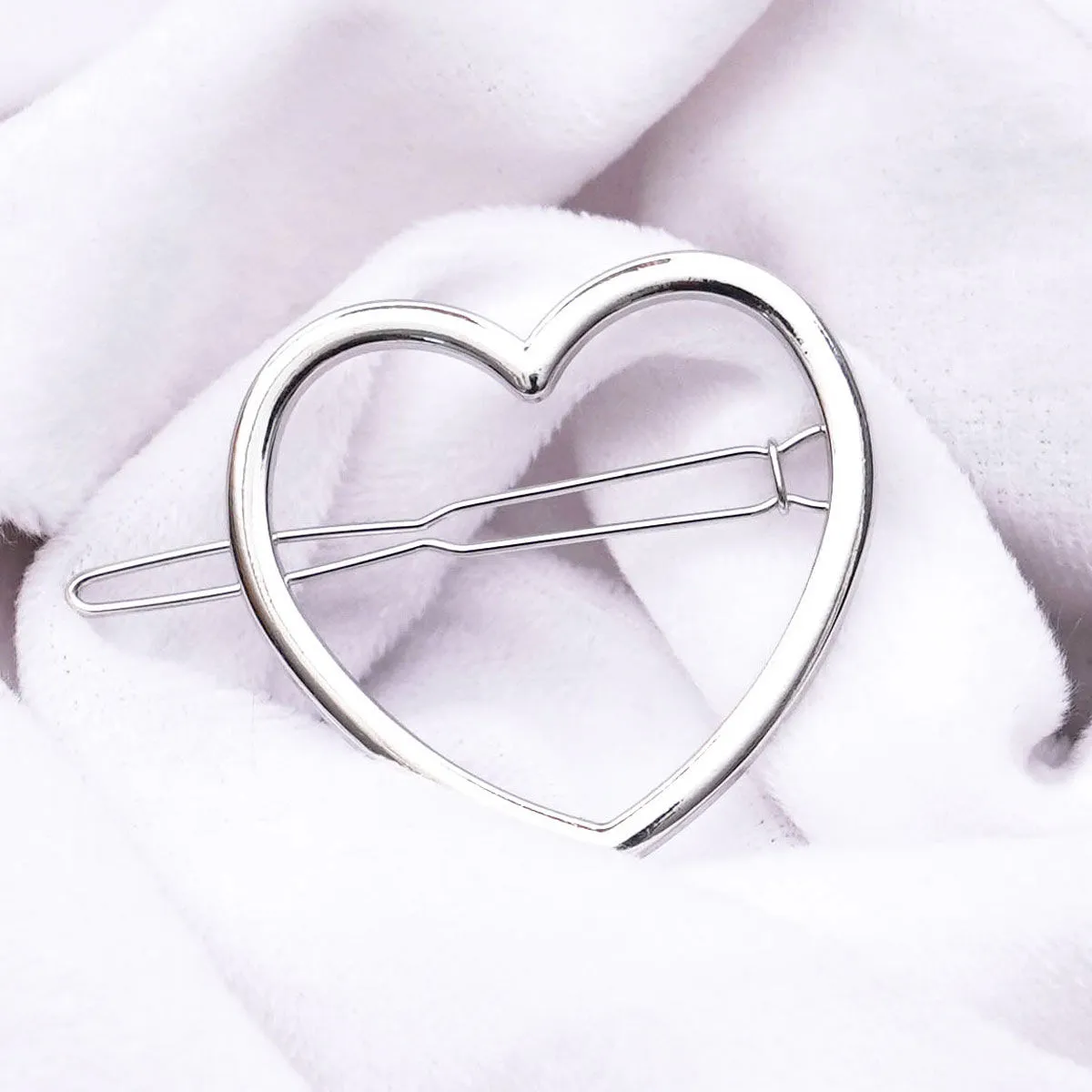 Ferosh Love Silver Hairpin