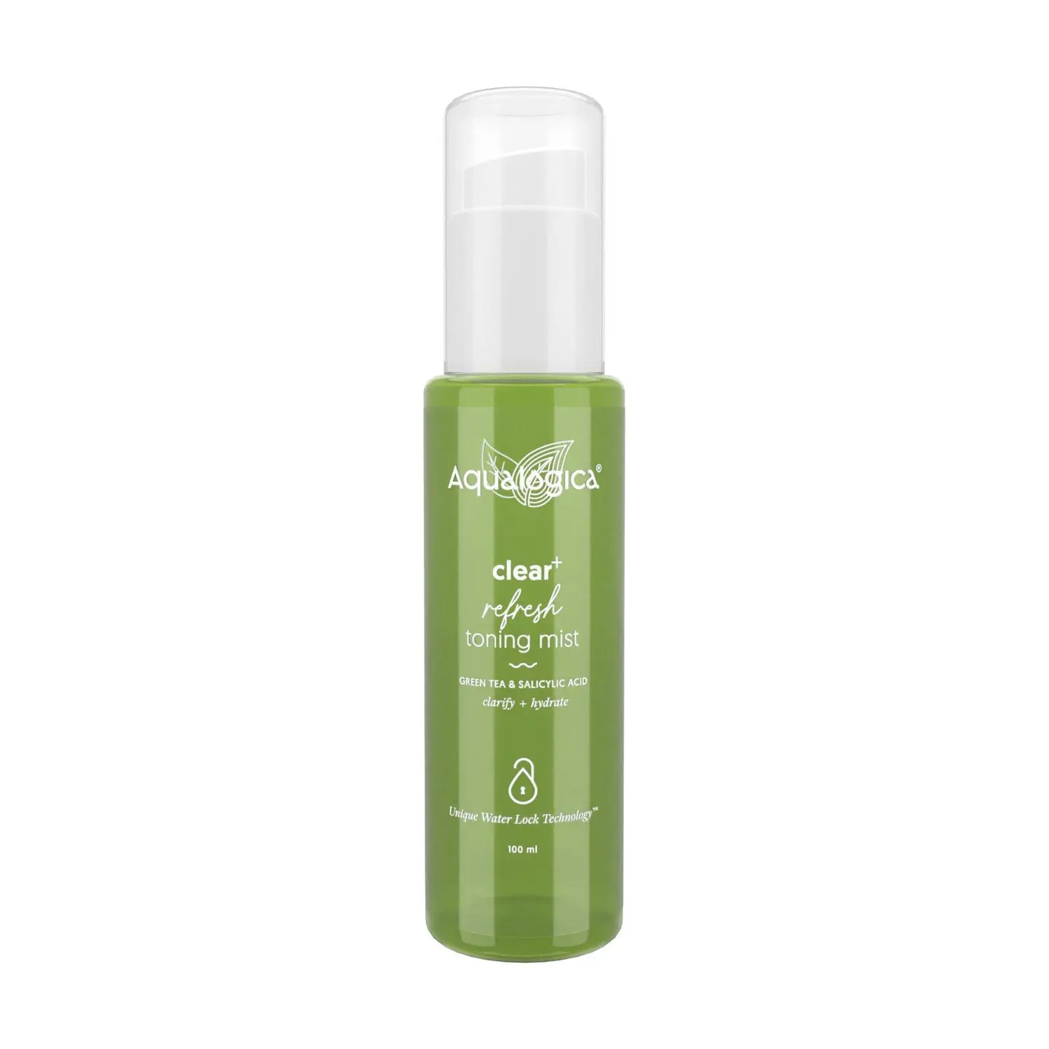 Aqualogica Clear+ Refresh Toning Mist with Green Tea & Salicylic Acid 100ml