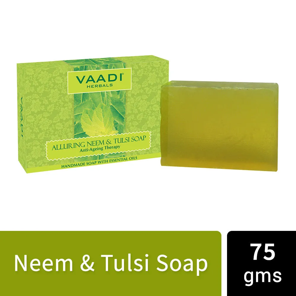 Vaadi Herbals Alluring Neem And Tulsi Soap