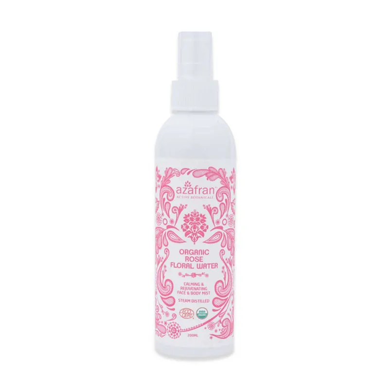 Azafran Organic Rose Water Floral Water