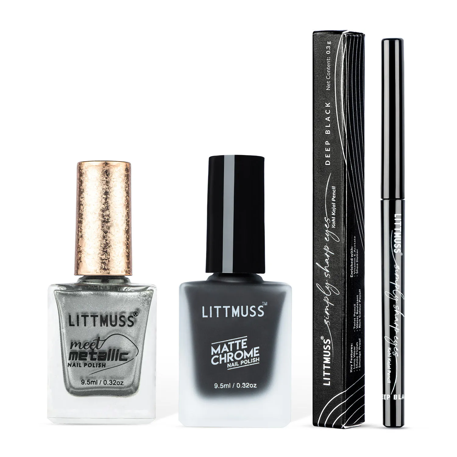 Littmuss Date Night Kajal & Nail Polish Combo