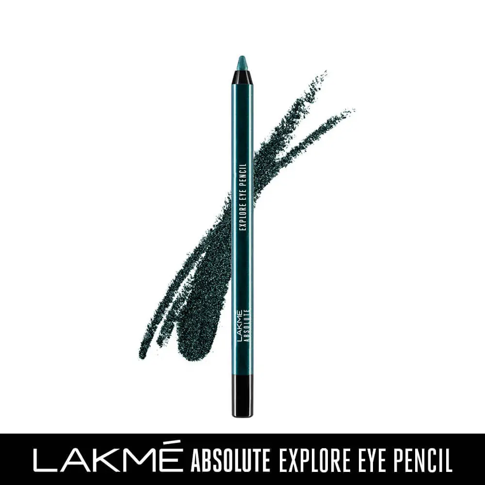 Lakme Absolute Explore Eye Pencil, Bold Emerald, 1.2g