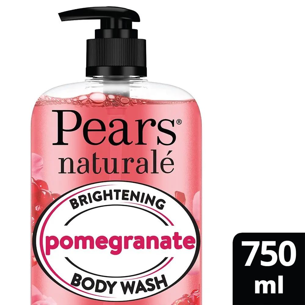 Pears Naturale Pomegranate Body Wash | Brightening skin | 750ml