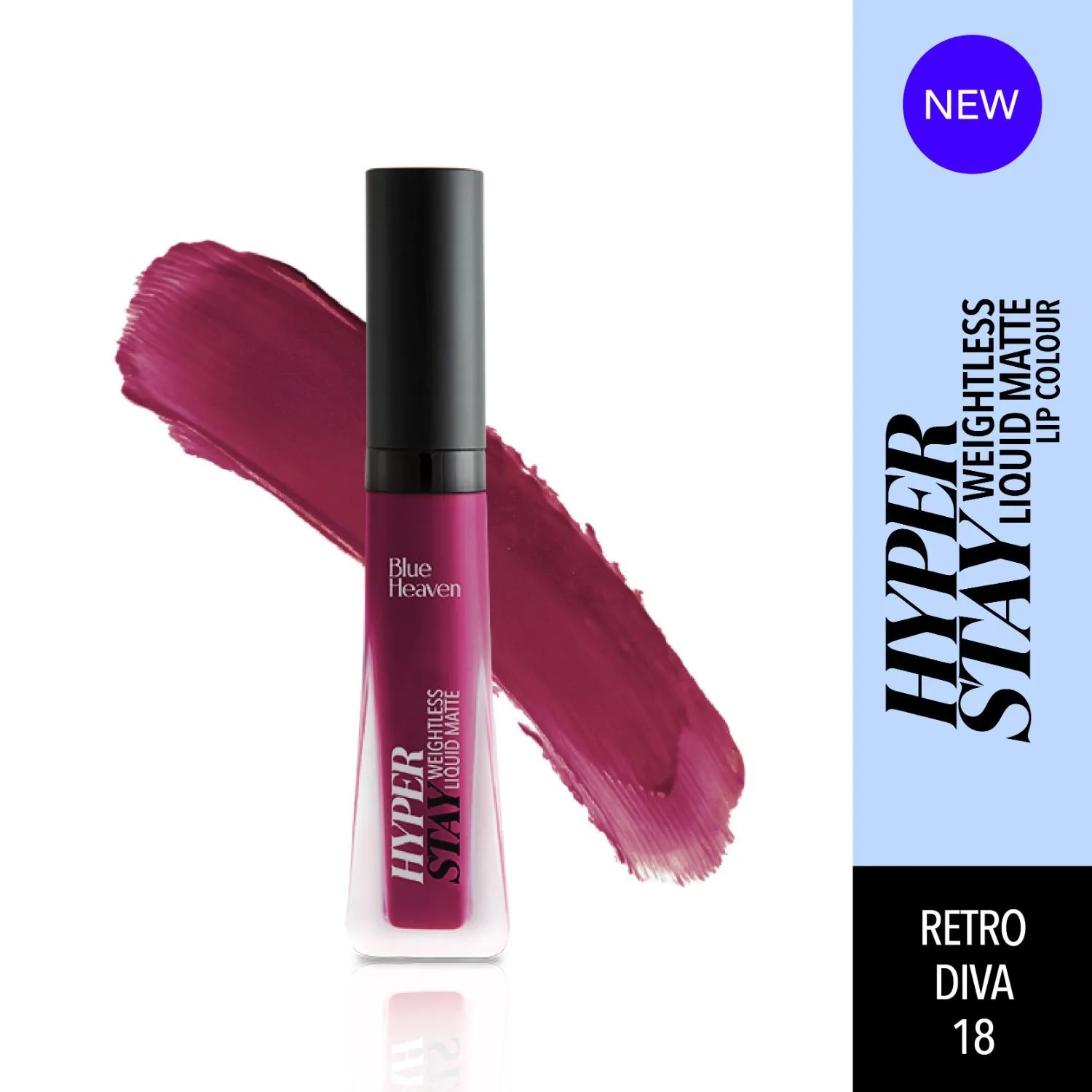 Blue Heaven Hyperstay Weightless Liquid Matte Lipcolor - Retro Diva