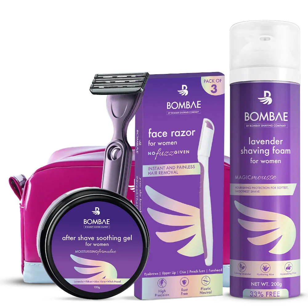 Bombae Defender for Her Grooming Kit(100gm+ 4 Unit)