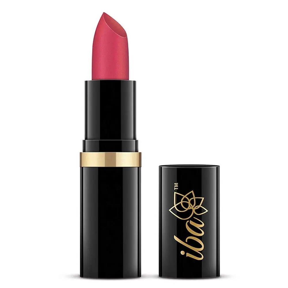 Iba Pure Lips Moisturizing Lipstick Shade A80 Pink Blush, 4g |Vitamin E |Vegan & Cruelty Free