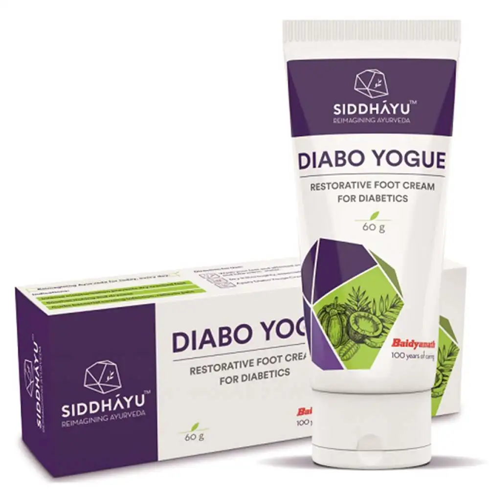 Siddhayu Diabo Yogue Foot Cream,  60 g  for Diabetics