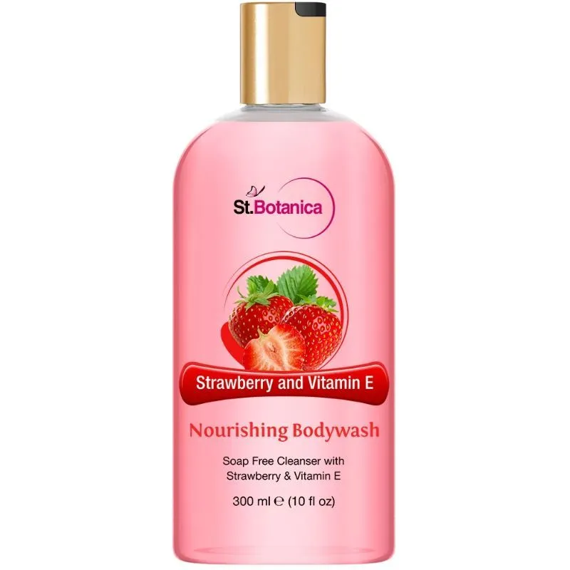 St.Botanica Strawberry & Vitamin E Nourishing Body Wash