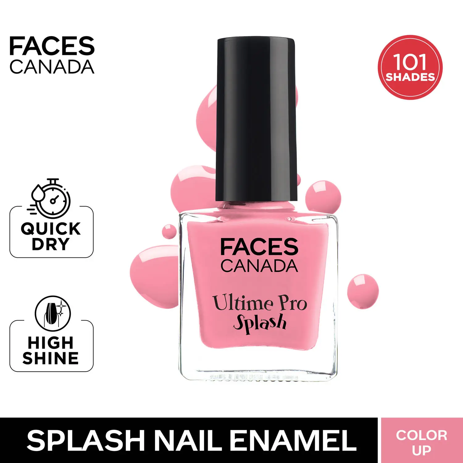 Faces Canada Ultime Pro Splash Nail Enamel Color up 34