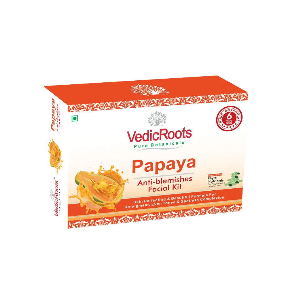 VedicRoots Papaya Anti-blemishes Facial Kit