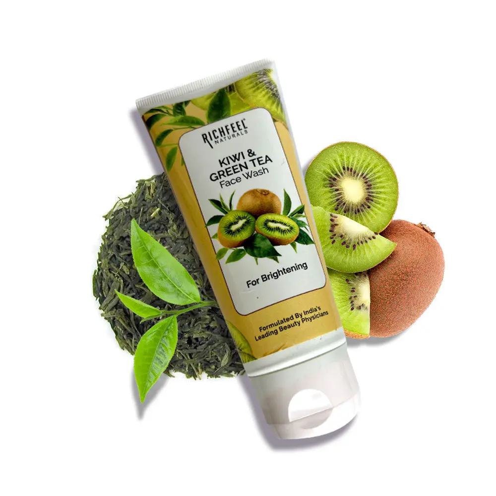 Richfeel Kiwi & Green Tea Face Wash (100 g)