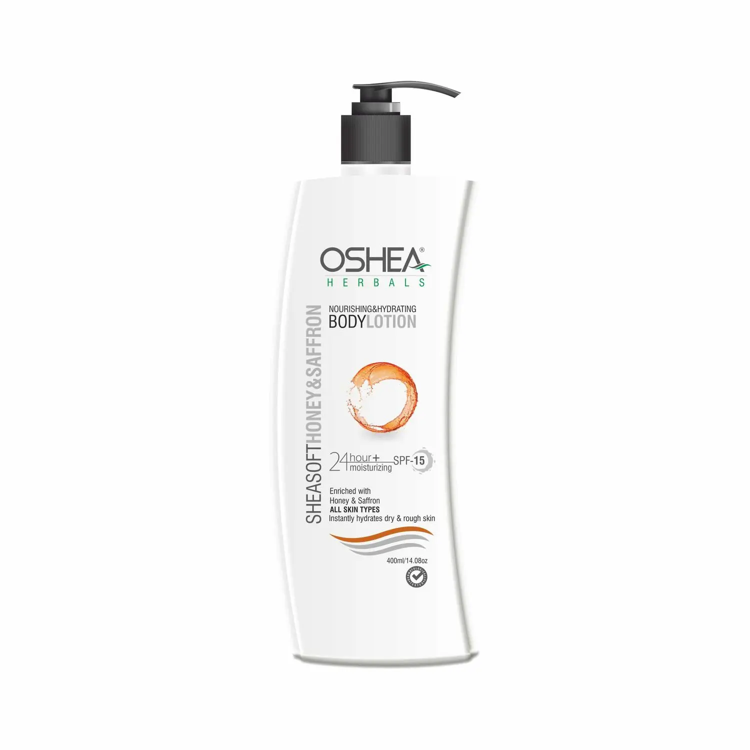 Oshea Herbals Sheasoft Honey & Saffron Body Lotion (400 ml)