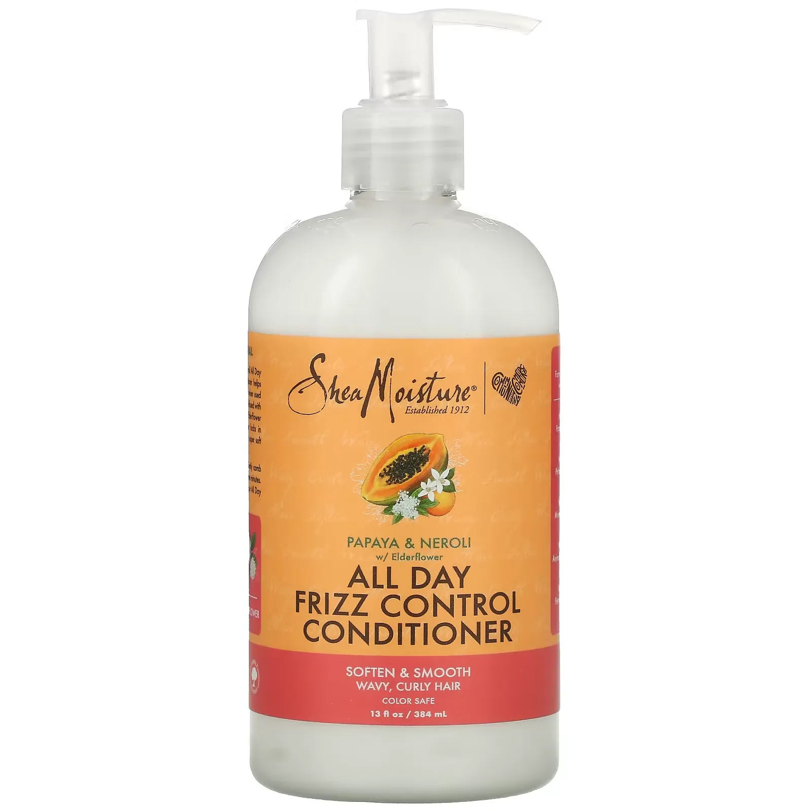 All Day Frizz Control Conditioner, Papaya & Neroli with Elderflower, 13 fl oz (384 ml)