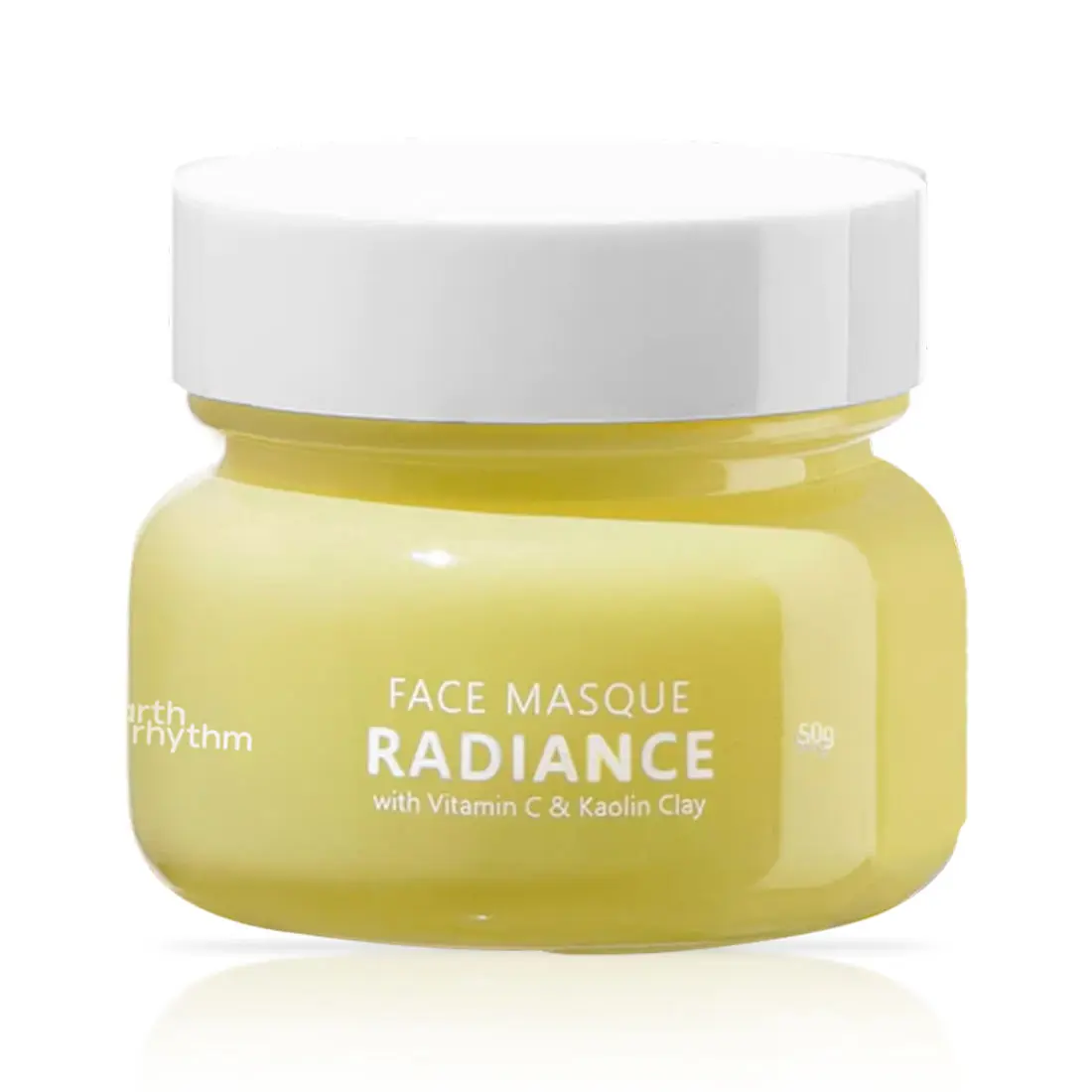 Earth Rhythm Radiance Face Masque with the goodness of Vitamin & Kaolin Clay | Brightens Skin, Draw Out Deep Seated Impurities, Lighten Spots & Hyperpigmentation | for All SKin Types | Women - 65 G