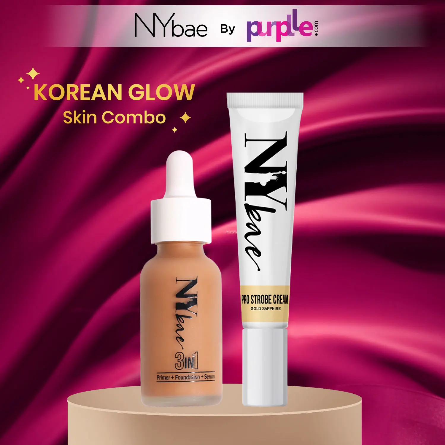 Korean Glow Skin Combo - Deep Skin