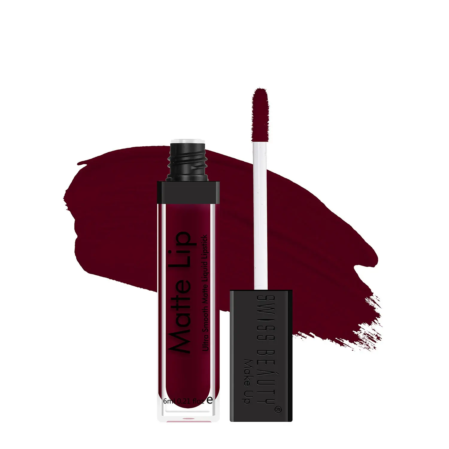 Swiss Beauty Ultra Smooth Matte Liquid Lipstick| Smooth Lip Color| Matte Finish|42 | 6ml