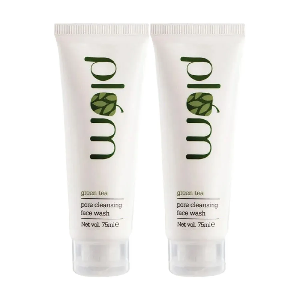 Plum Green Tea Face Wash - Duo For Oily Skin Gentle Cleanser