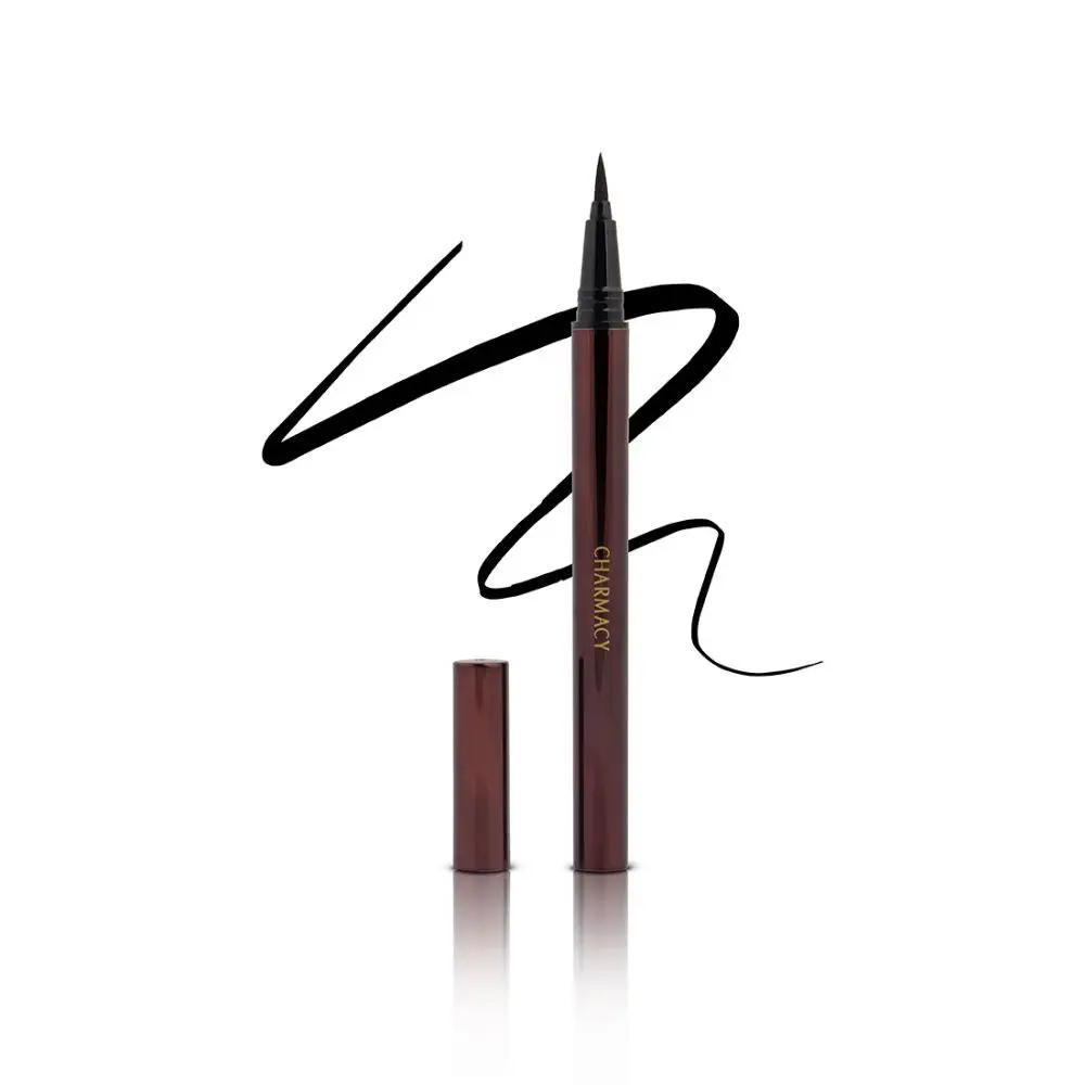 Charmacy Milano Eyeliner Sketch Intense (Black) - 0.6ml, Waterproof, Sweatproof, Transferproof, Smudge Resistant, Long Lasting, No Touchup, Mess Free, Fast Drying, Vegan, Cruelty-Free, Non-Toxin