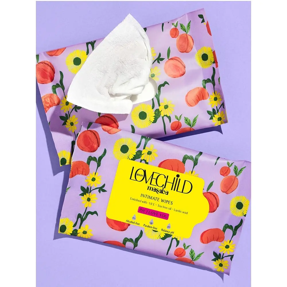 LoveChild Masaba - pH I Love You! - Intimate Wipes