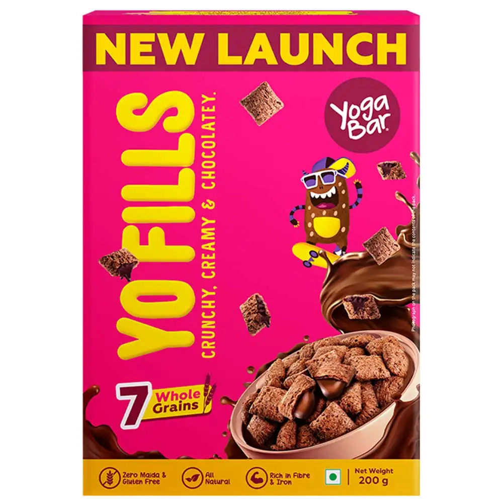 Yogabar Yo Fills Cereal,  200 g  Choco