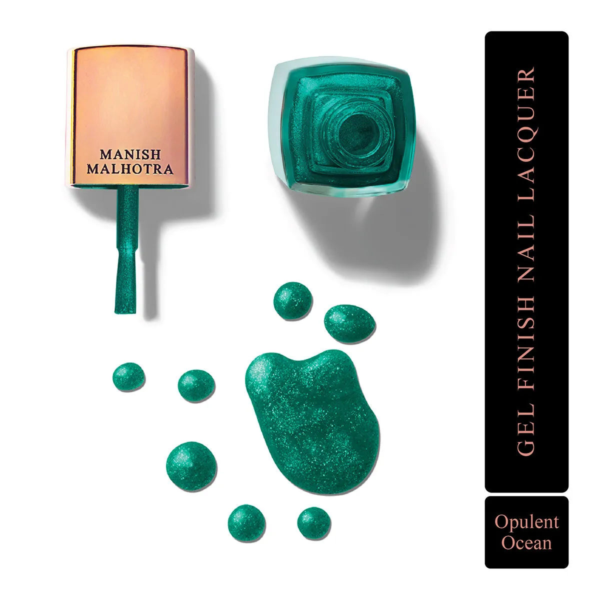 Manish Malhotra Beauty By MyGlamm Nail Lacquer-Opulent Ocean