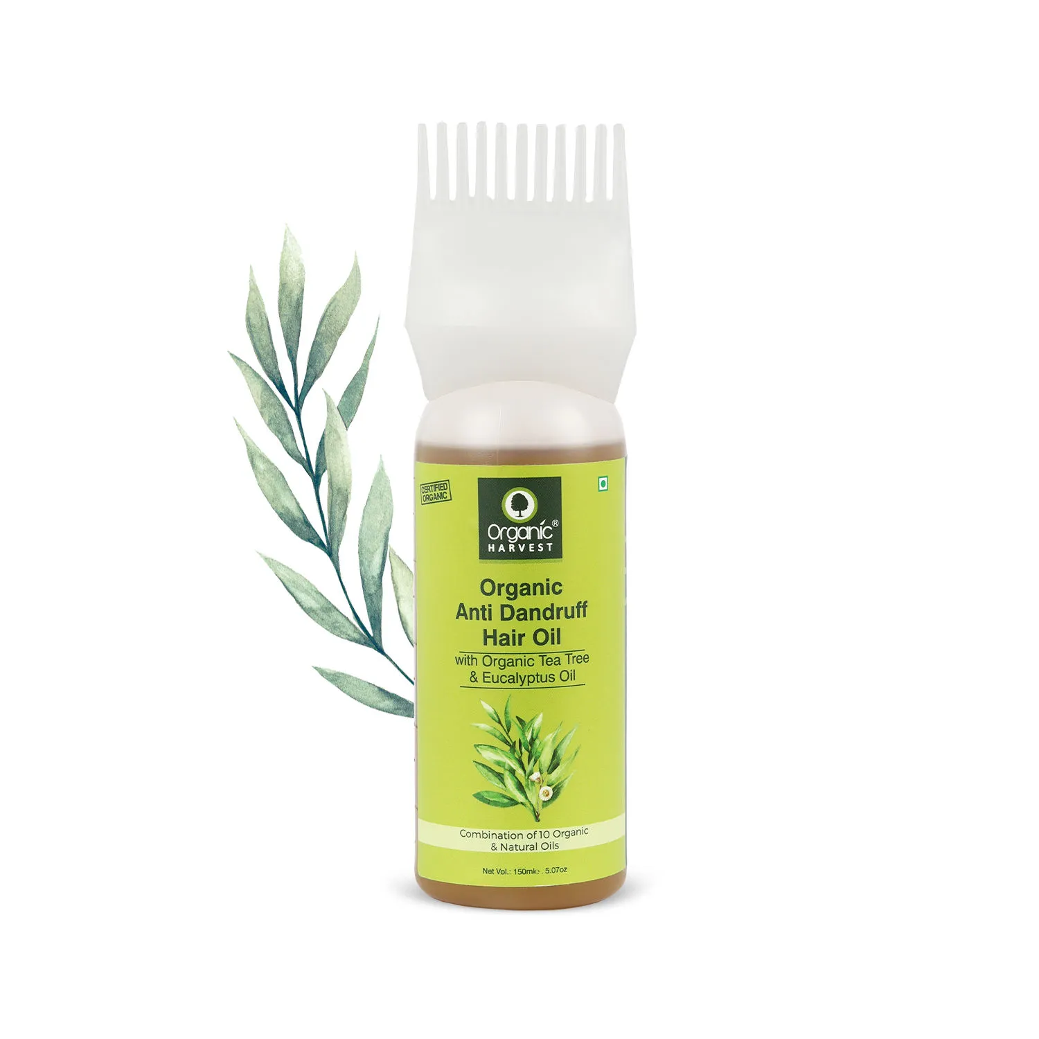 Organic Harvest Anti Dandruff Tea Tree Hair Oil