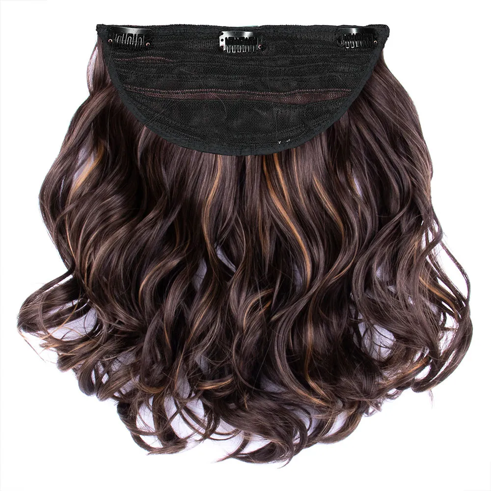 Streak Street Clip-In 18 Full-Wavy Mix Brown Hair Extensions