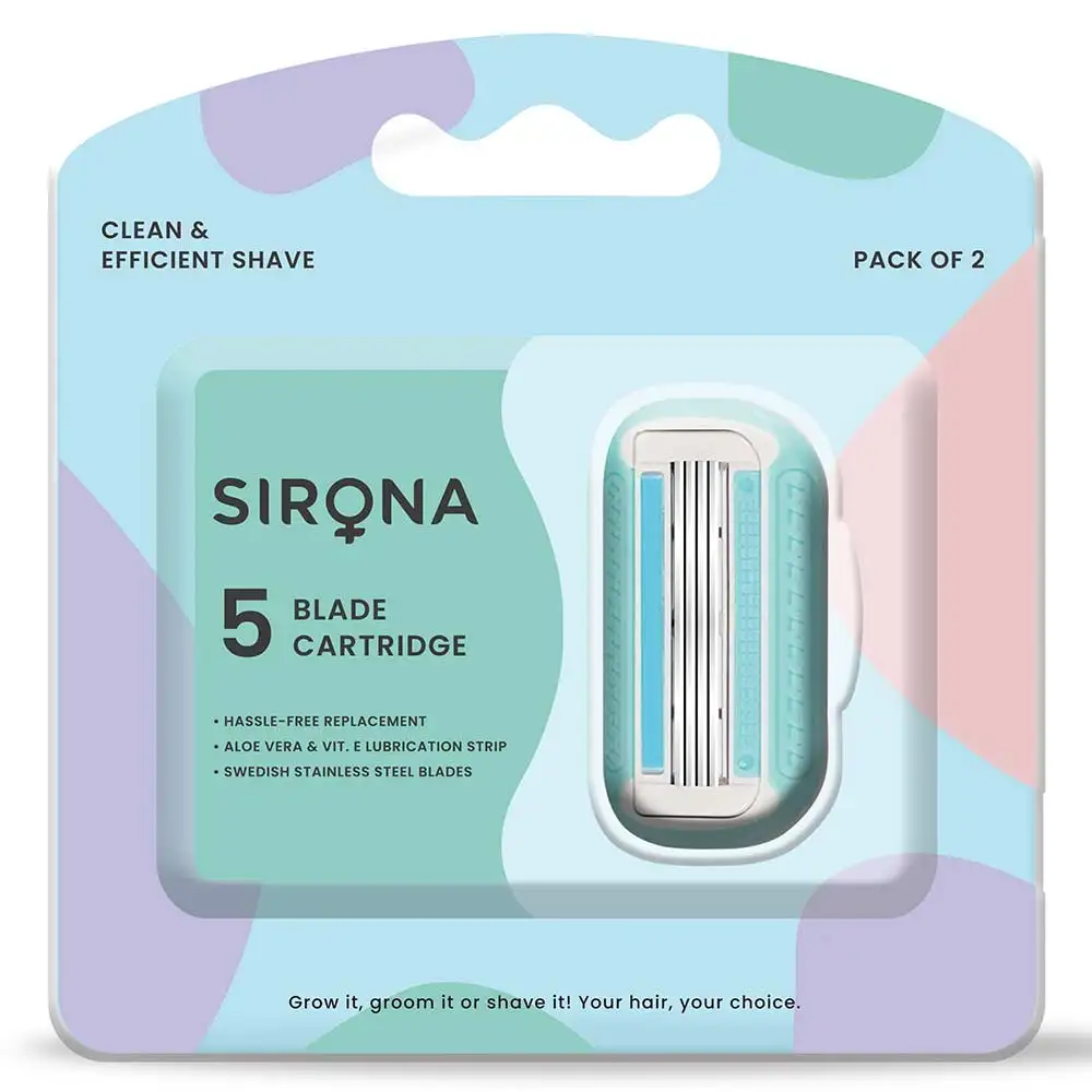 Sirona 5 Blade Razor Cartridge,  2 Piece(s)/Pack  for Women