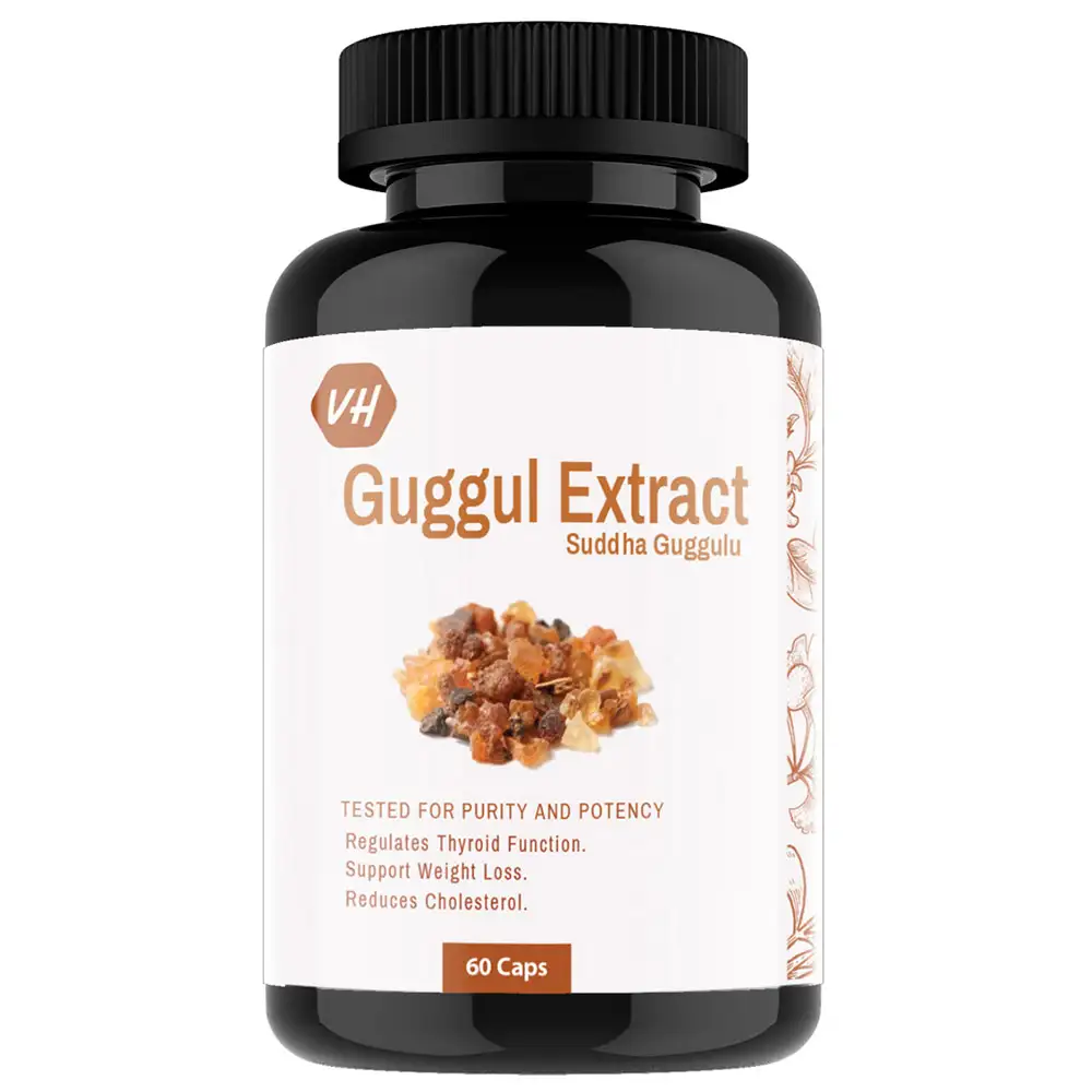 Vitaminhaat Guggul Extract Suddha Guggulu,  60 capsules