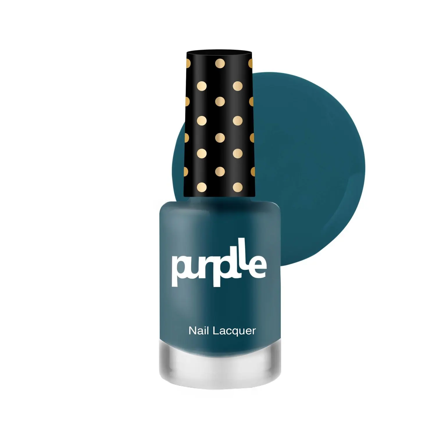 Purplle Nail Lacquer, Blue, Matte - High On Money 13 | No streaks | Chip resistent | Long Lasting | One-swipe Application | Quick Drying | Highly Pigmented (9 ml)