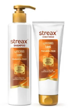 Streax Luscious Long Shampoo + Conditioner Combo