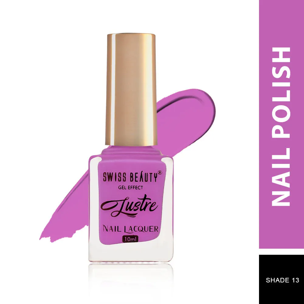 Swiss Beauty Gel Effect Lustre Nail Lacquer - 13