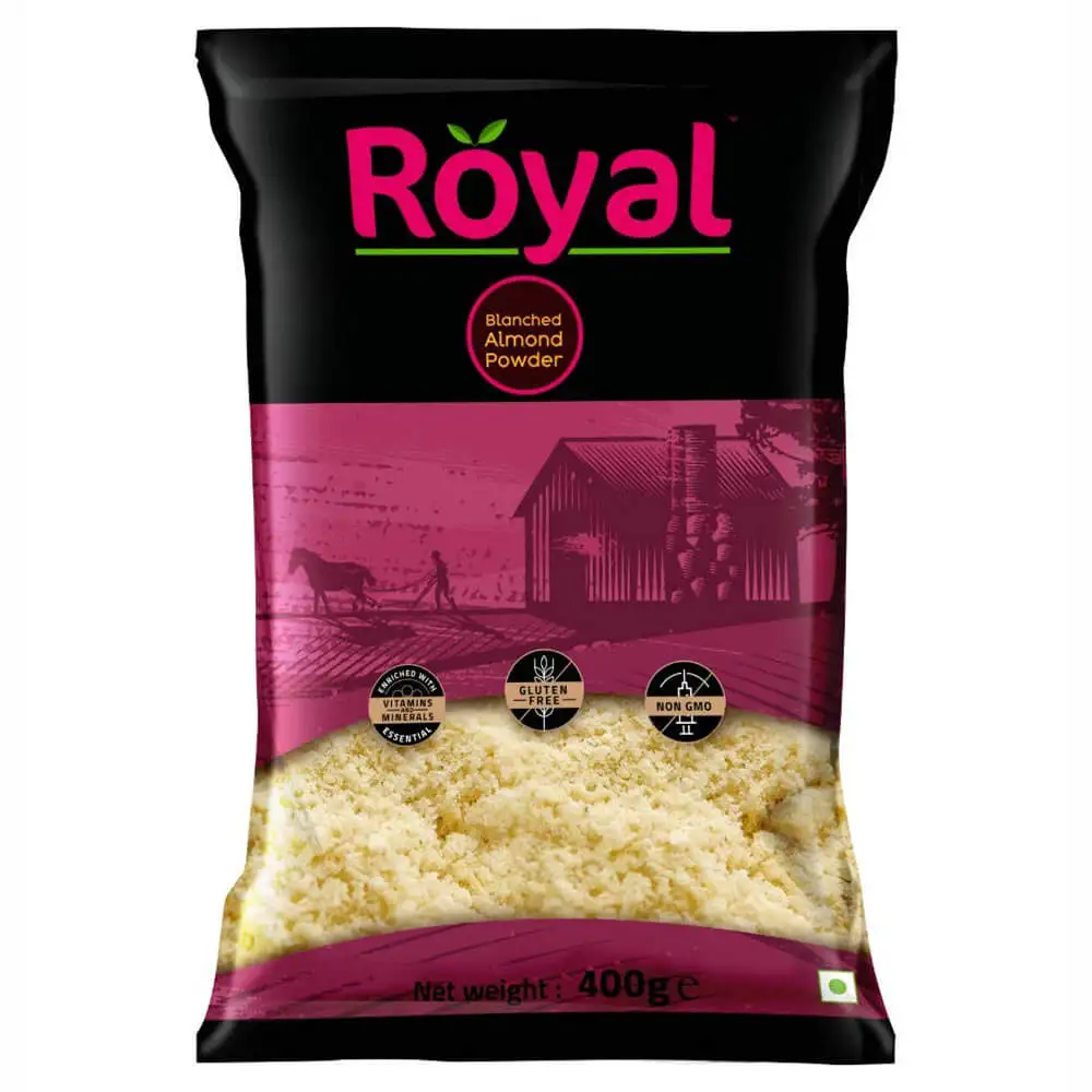 Royal Blanched Almond Powder,  Unflavoured  400 g