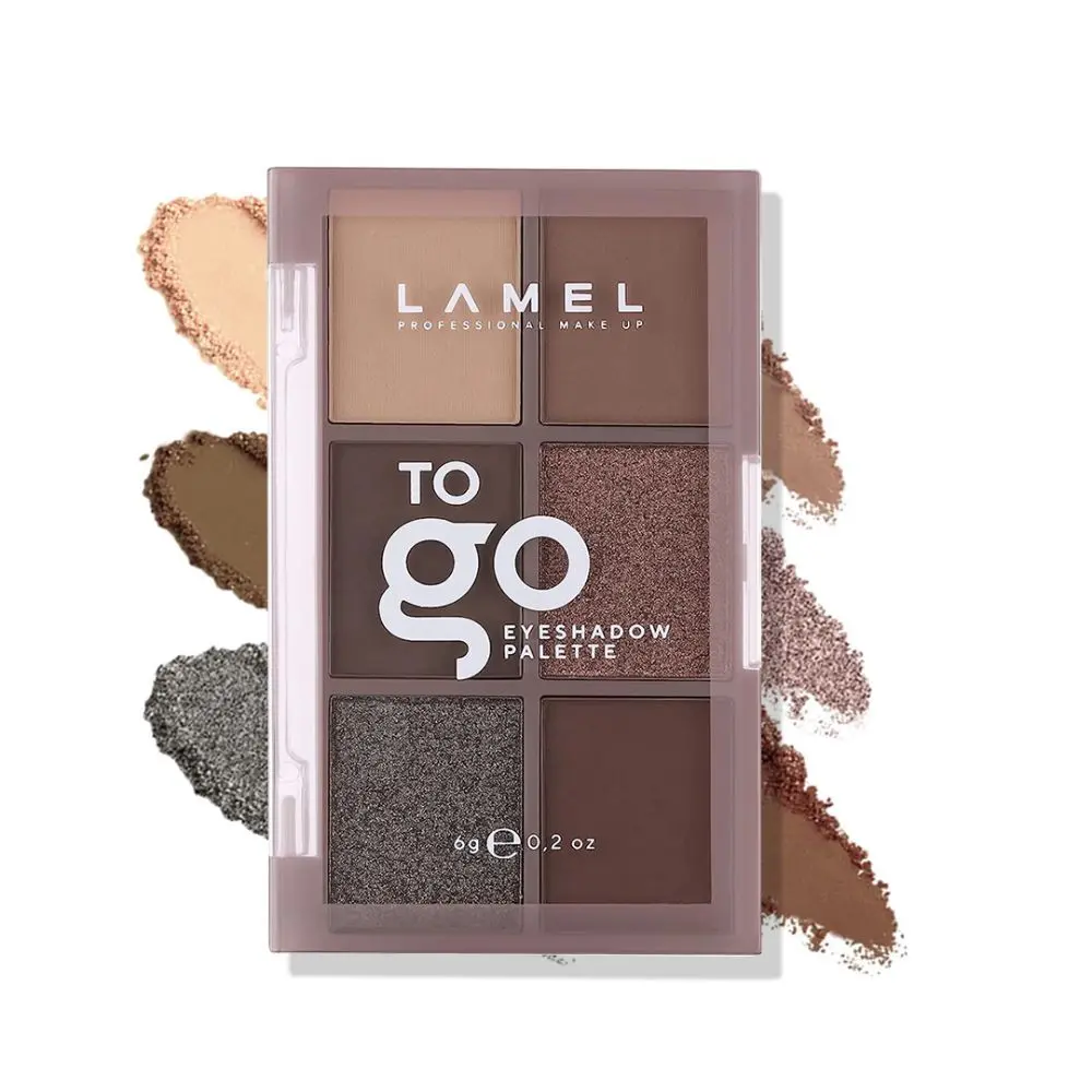 Lamel To Go Eyeshadow Palette 402- Warm Nude 6gm