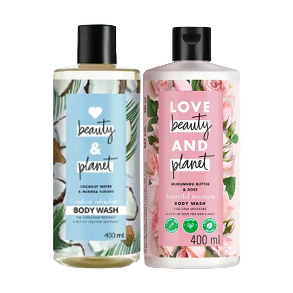 Love Beauty & Planet Murumuru & Coconut Bodywash Pack Of 2