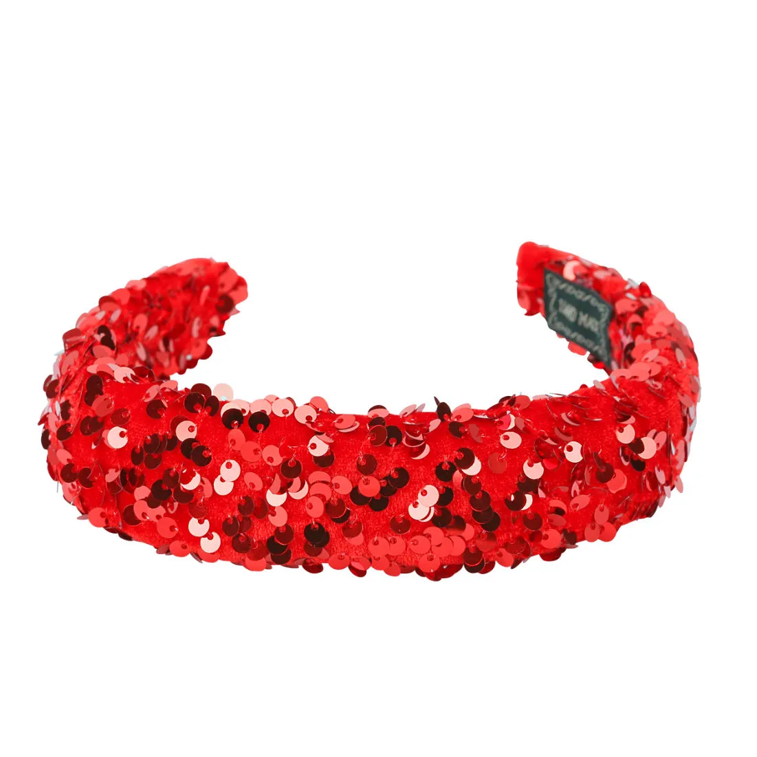 YouBella Hair Jewellery Velvet Bright And Bold Red Head Band (YBHAIR_41361)