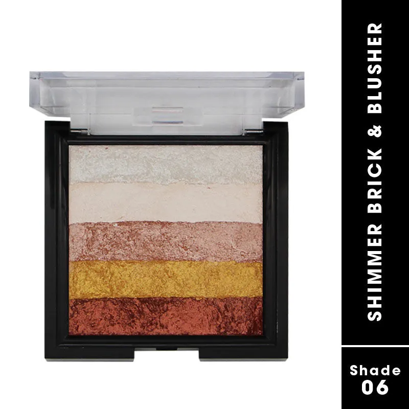 FASHION COLOUR Shimmer Brick And Blusher - 06