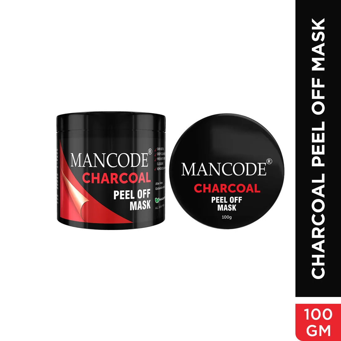 ManCode Charcoal Peel Off Mask