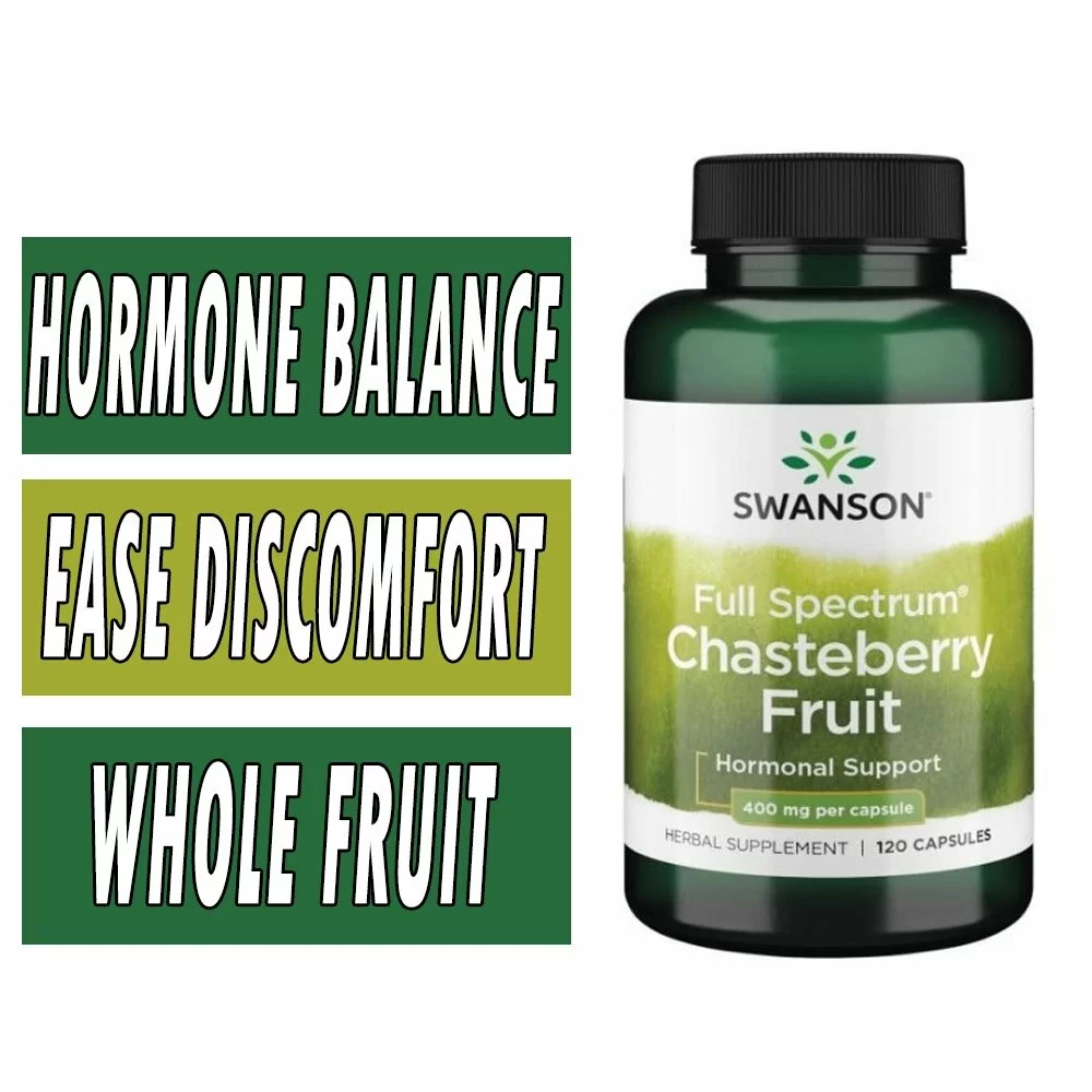 Swanson Full Spectrum Chasteberry Fruit - 400 mg - 120 Caps