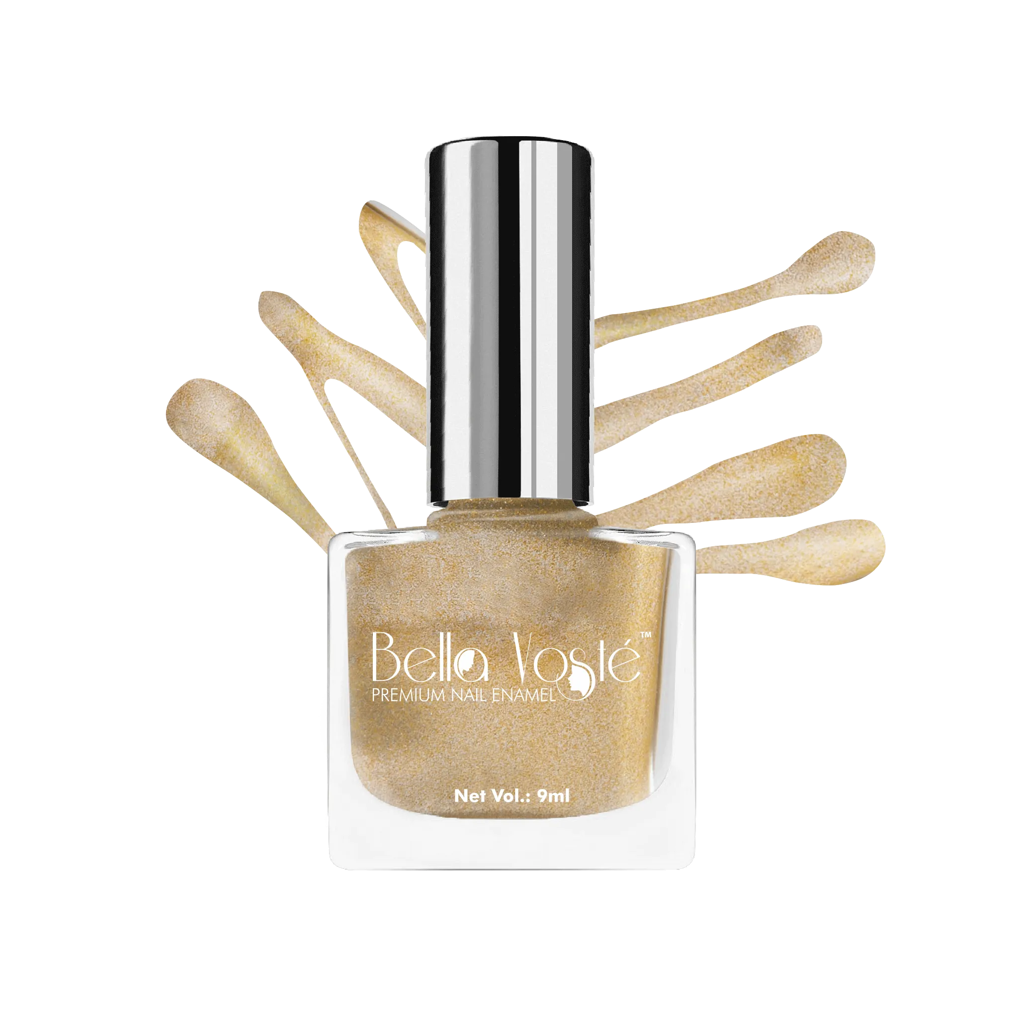 Bella Voste Metallic Nail Paint - Sizzling Affair