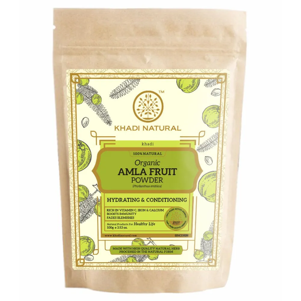 Khadi Natural Amla Fruit Organic Powder