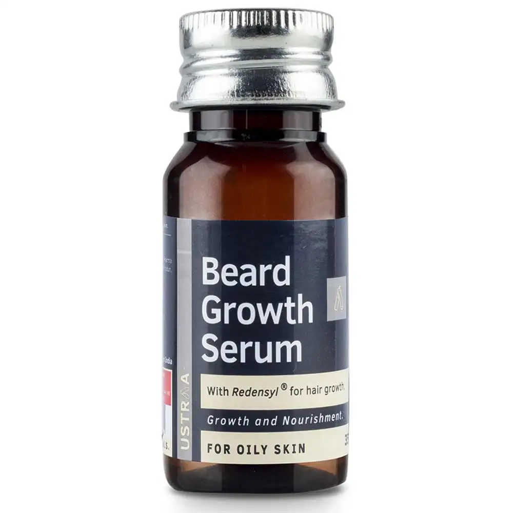 Ustraa Beard Growth Serum,  35 ml  for Oily Skin