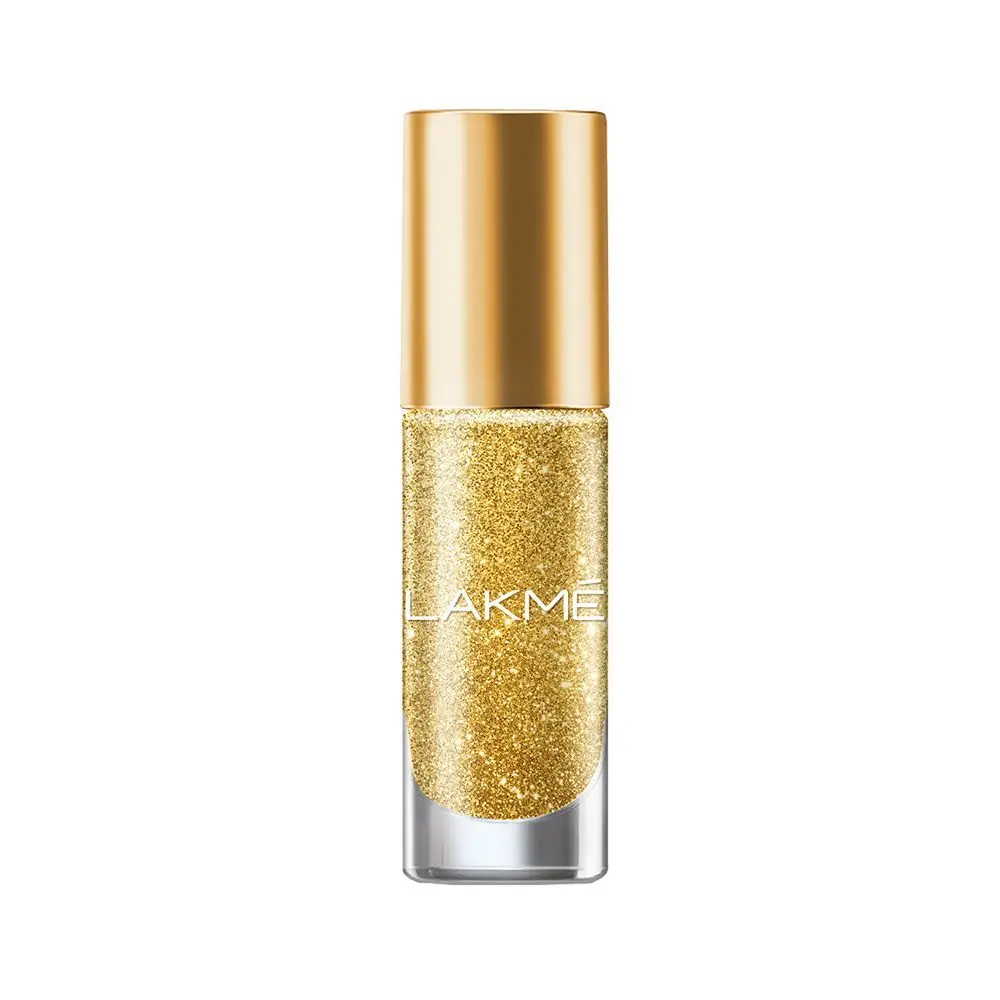 Lakme Glitterati Collection Nail PaintDusty Gold 6ml