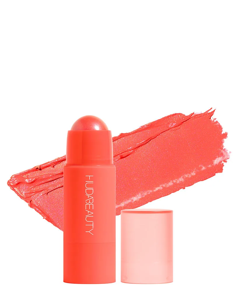 Huda Beauty Cheeky Tint Blush Stick - Coral Cutie